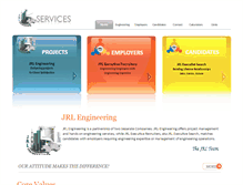 Tablet Screenshot of jrl-engineering.com